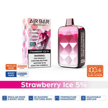 Load image into Gallery viewer, Strawberry Ice Air Bar Diamond Box Disposable Vape
