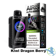 Load image into Gallery viewer, Kiwi Dragon Berry Airis Alpha Touch 20000 Disposable Vape
