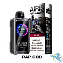 Load image into Gallery viewer, Rap God Airis Alpha Touch 20000 Disposable Vape
