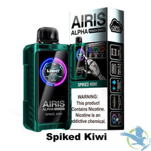 Load image into Gallery viewer, Spiked Kiwi Airis Alpha Touch 20000 Disposable Vape
