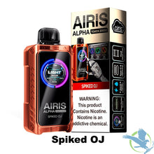 Load image into Gallery viewer, Spiked OJ Airis Alpha Touch 20000 Disposable Vape
