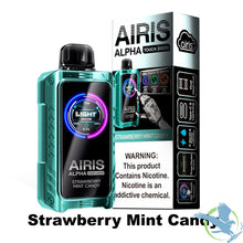 Load image into Gallery viewer, Strawberry Mint Candy Airis Alpha Touch 20000 Disposable Vape
