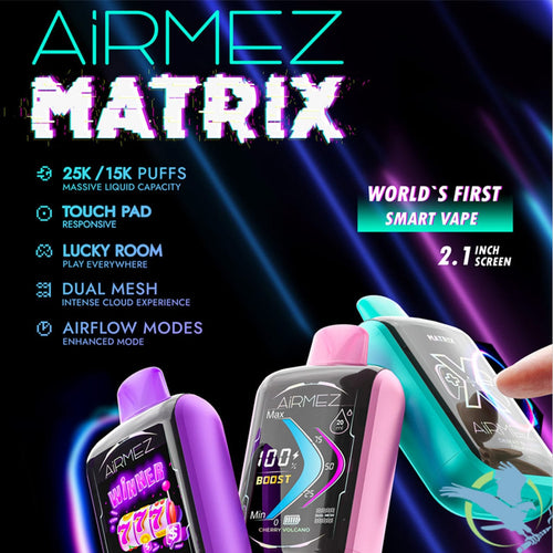 Airmez Matrix 25K Disposable Vape Device
