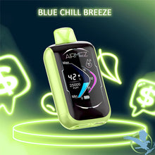 Load image into Gallery viewer, Blue Chill Breeze / Single Airmez Matrix 25K Disposable Vape Device
