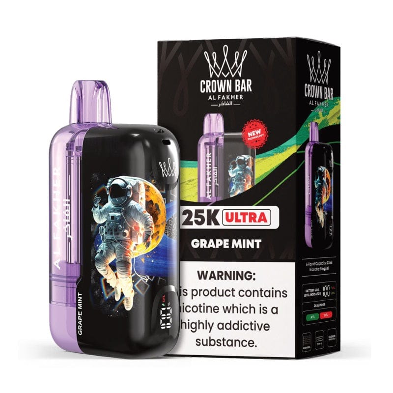 Al Fakher Crown Bar Ultra 25K Disposable Vape (Buy 4 Get 5th Free) Al Fakher Crown Bar Ultra 25K Disposable Vape (Buy 4 Get 5th Free)