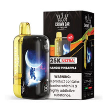 Cargar imagen en el visor de la galería, Mango Pineapple / Single Al Fakher Crown Bar Ultra 25K Vape Disposable
