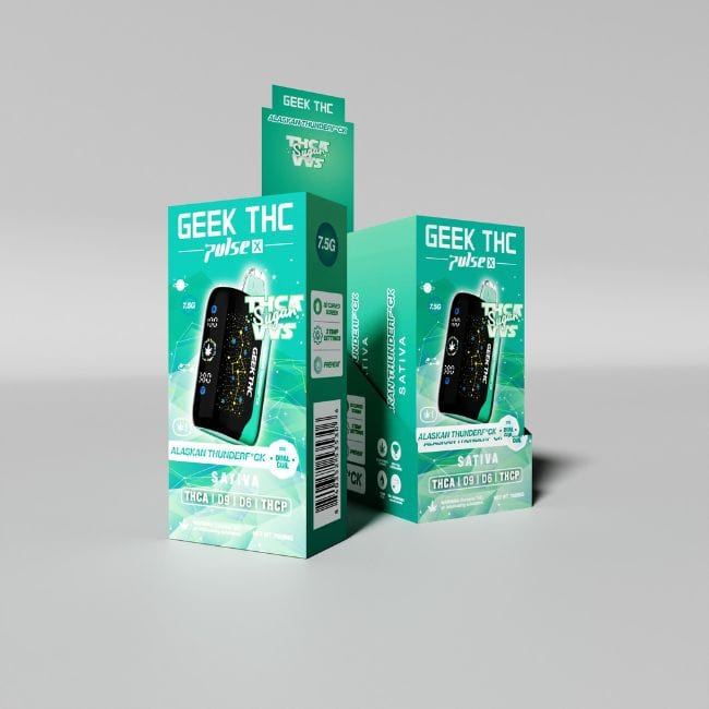 Geek THC Pulse X VVS Sugar Disposable Vape 7.5 GM