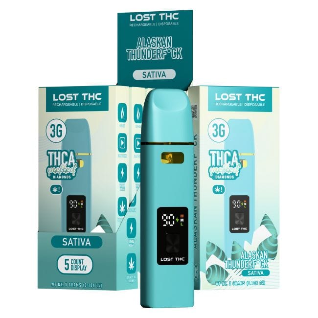 Lost THC Melted Diamonds Disposable 3GM Vape Lost THC Melted Diamonds Disposable 3GM Vape