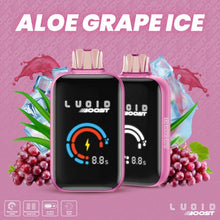 Cargar imagen en el visor de la galería, Aloe Grape Ice Lucid Boost Vape
