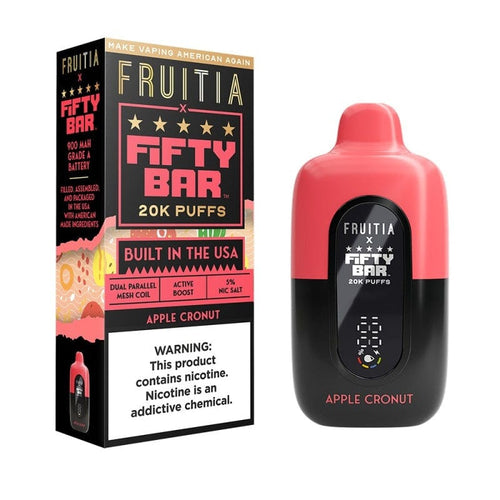 Apple Cronut Fruitia x Fifty Bar Vape 20K Disposable