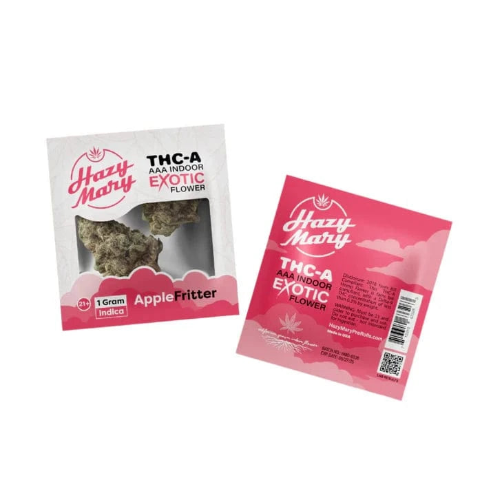 Apple Fritter Hazy Mary Exotic Flower 1g