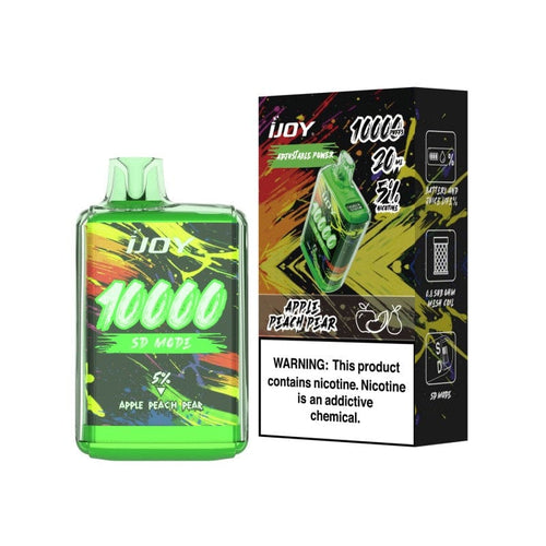 Apple Peach Pear Ijoy SD10000 Disposable Vape