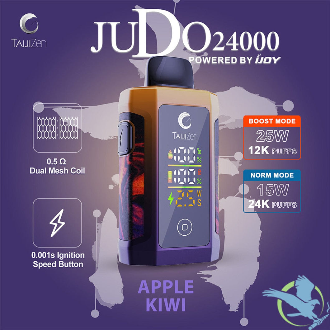 Apple Kiwi / Single TaijiZen Judo IJoy 24K Disposable Vape