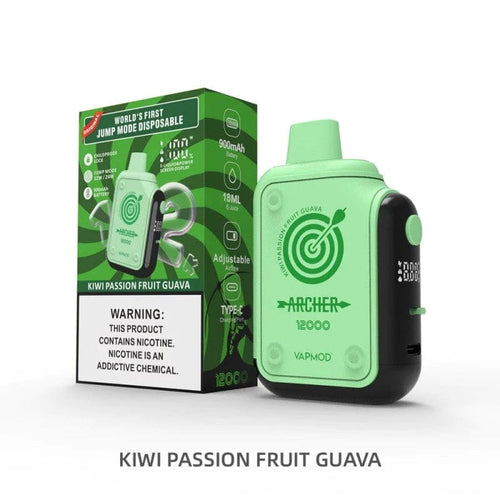 Kiwi Passion Fruit Guava Archer 12000 Disposable Vape