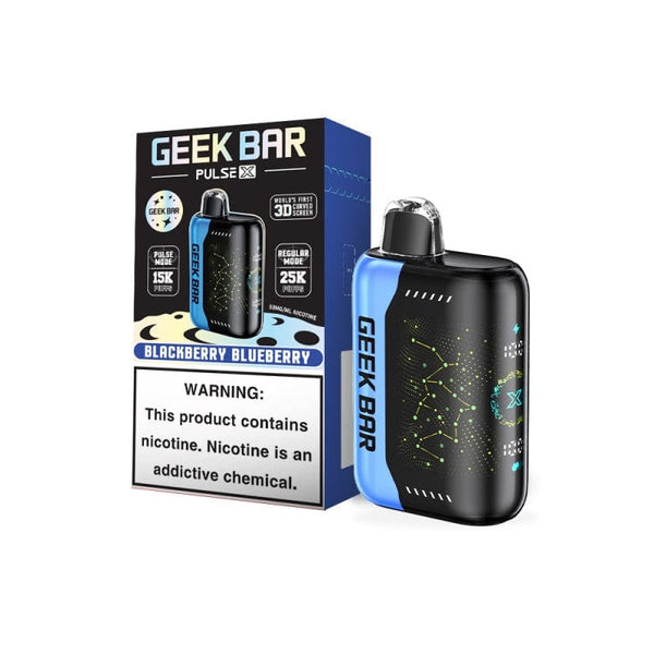 Geek Bar Pulse X Blackberry Blueberry Vape Disposable