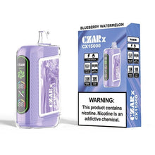 Load image into Gallery viewer, Blueberry Watermelon CZAR CX15000 DISPOSABLE VAPE
