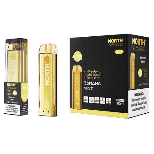 Banana Mint North Habibi Disposable Vape 5000 Puffs 5K