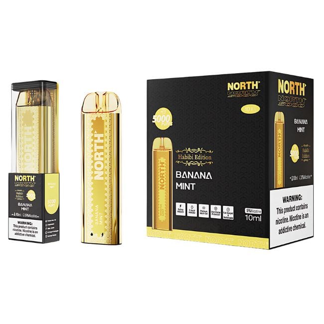 Banana Mint North Habibi Disposable Vape 5000 Puffs 5K