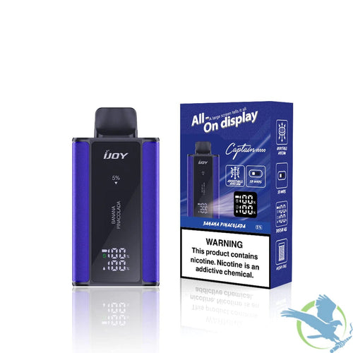 Banana Pinacolada iJoy Captain 10000 Disposable Vape