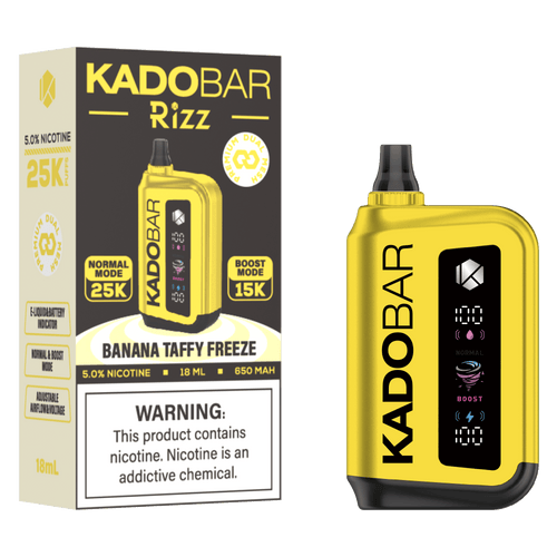 Banana Taffy Freeze Kado Bar Rizz 25K