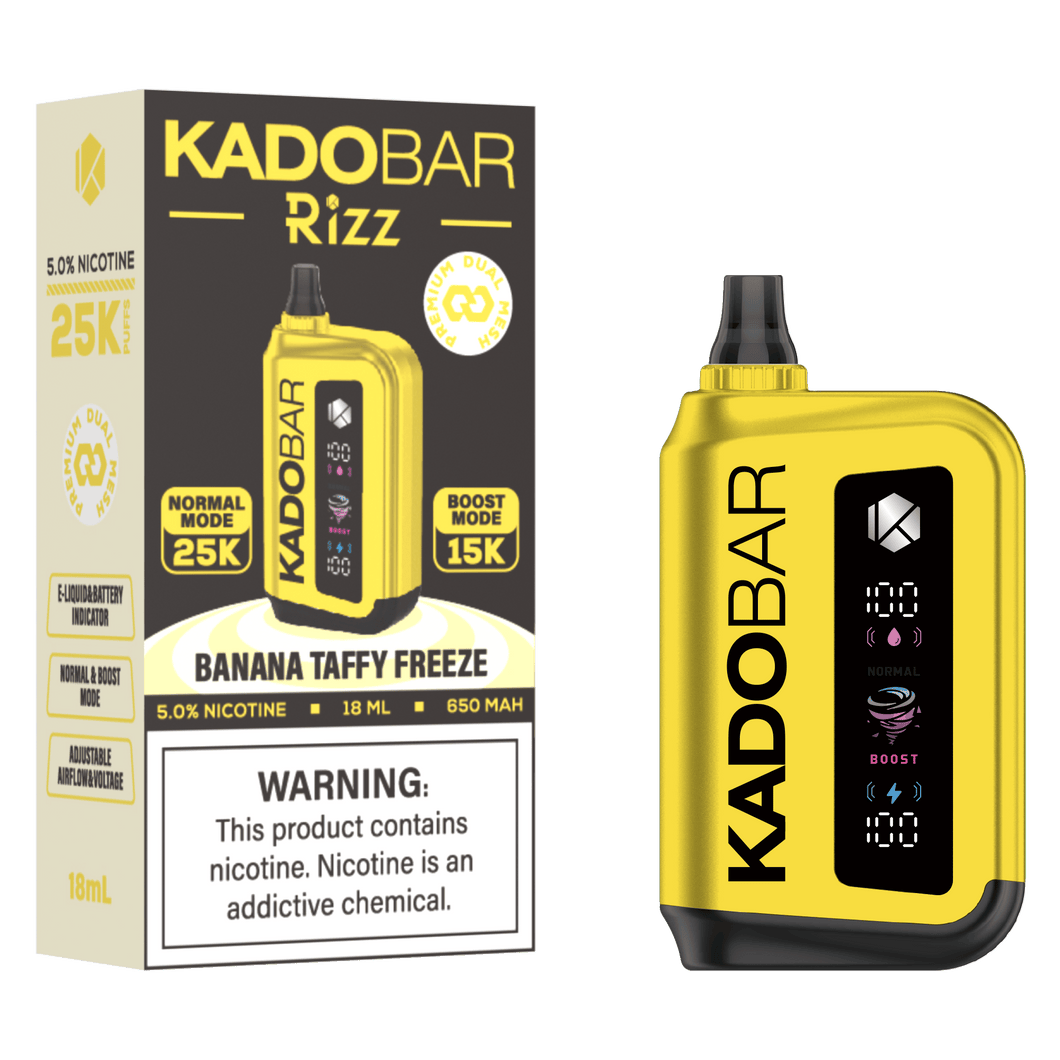Banana Taffy Freeze Kado Bar Rizz 25K