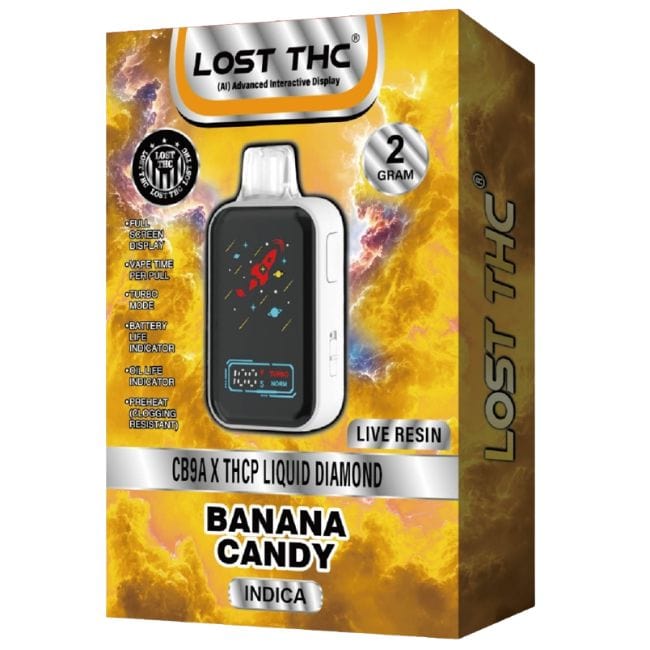 Lost THC CB9A THCP Liquid Diamond Disposable Vape 2 Gram