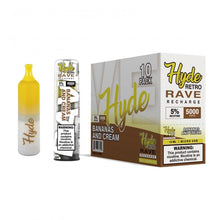 Load image into Gallery viewer, Bananas &amp; Cream Hyde Rave Recharge 5000

