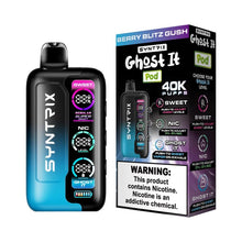 Cargar imagen en el visor de la galería, Berry Blitz Gush Syntrix ghost it 40K Disposable
