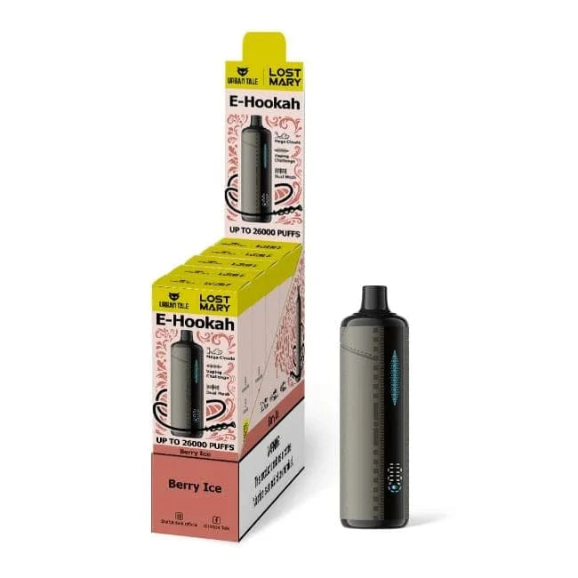 Berry Ice Urban Tale E Hookah Disposable up to 26K