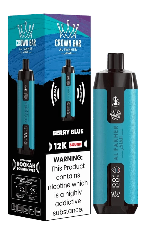 Al Fakher Crown Bar Sound Disposable 12000 (Buy 4 Get 5th Free) Al Fakher Crown Bar Sound Disposable 12000 (Buy 4 Get 5th Free)