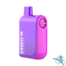 Cargar imagen en el visor de la galería, Blackberry Bubble Gum Binaries 15ML 6000 Puffs Disposable Vape
