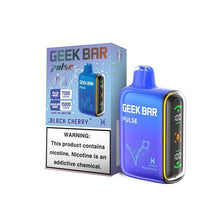 Load image into Gallery viewer, Black Cherry •NEW• / Single Geek Bar Pulse Disposable Vape 15000 Puffs
