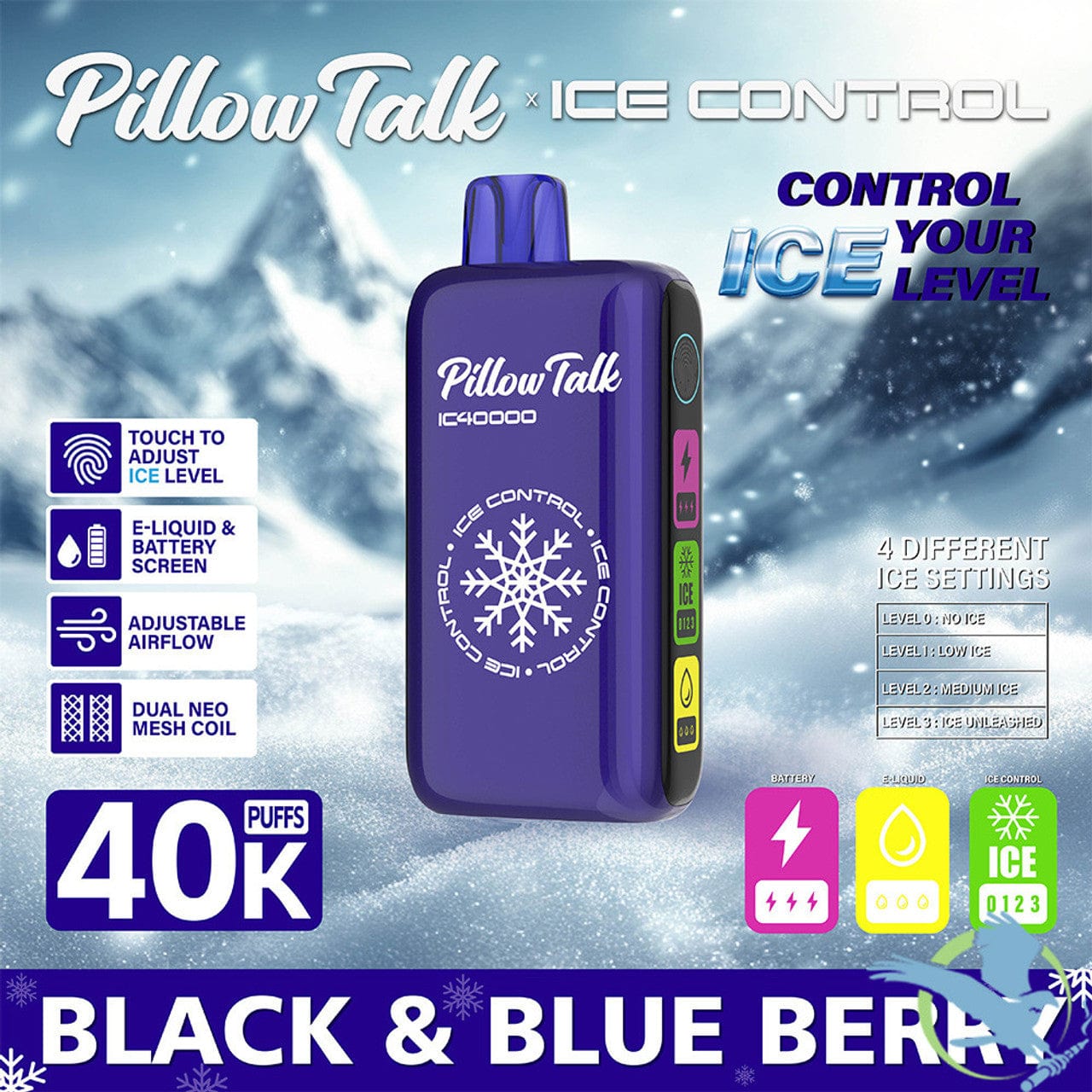 ice throne olit vape OLIT ICE CODDESS 45000 Puffs Disposable Vape 50MG main image 1
