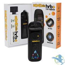 Load image into Gallery viewer, Black HoneyStick Herb Dab Vape Pen HRB 2 in 1

