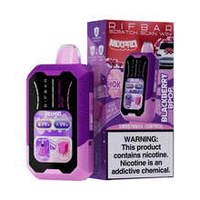 Cargar imagen en el visor de la galería, Blackberry BPop (Nic &amp; Sweetness Control) Rifbar Mixpro 40K Vape
