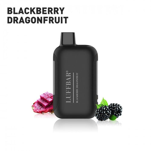 Blackberry Dragonfruit Luffbar Dually 20000 Puffs Disposable Vape