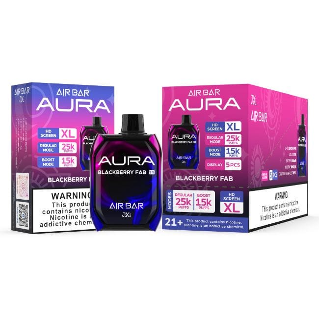 Miami Mint Air Bar Aura Disposable Vape 25000