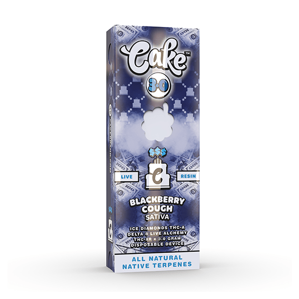 Blackberry Cough Cake $$$ Disposable Vape | 3G