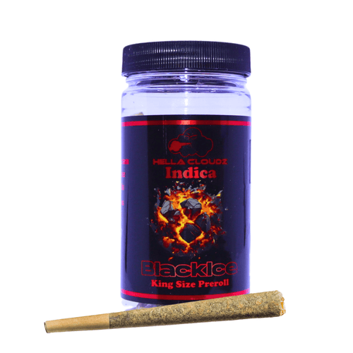 Blackice - Indica Hella Cloudz 1.4G King Size Pre Rolls Jar 10 Count