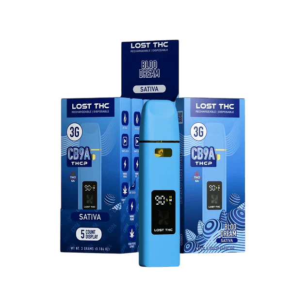 Bloo Dream Lost THC V4 CB9A THCP Disposable Vape 3gm
