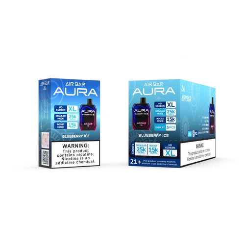 SINGLE BLUEBERRY ICE AIR BAR NEX changed to (Bluberry Ice Air Bar Aura 25K)