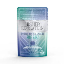 Load image into Gallery viewer, Blue Razz - Indica Higher Education D9 LR Gummies 1200mg 40pc
