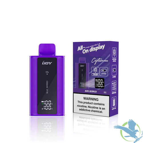 Blue Beriies iJoy Captain 10000 Disposable Vape