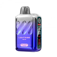 Load image into Gallery viewer, Blue Cotton Candy Lightrise TB18K Disposable Vape
