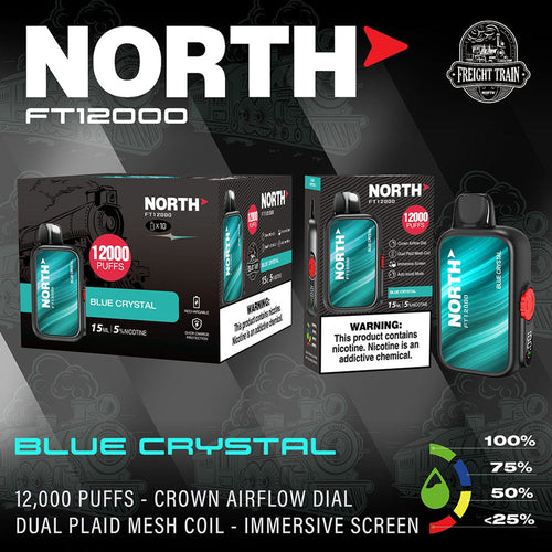 Blue crystal North FT12000 Disposable Vape