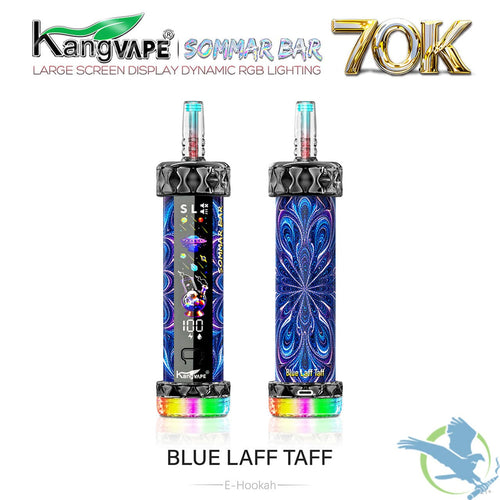 Blue Laff Taff Kangvape Sommar Bar E Hookah Disposable 70K