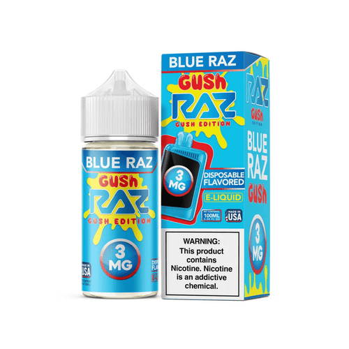 Blue Raz Gush Pod Juice Raz Gush E-Liquid 3mg 100ml