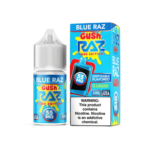 Blue Raz Gush Pod Juice Raz Gush E Liquid 55ml 30mg E-Liquid