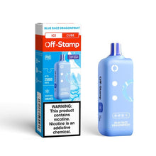 Load image into Gallery viewer, Blue Razz Dragonfruit (Ice Cube) Off Stamp Classic Cube 25000 Disposable Vape Pod
