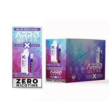Load image into Gallery viewer, Blue Razz Gush Arro Ultra X Zero Nicotine 40K Disposable
